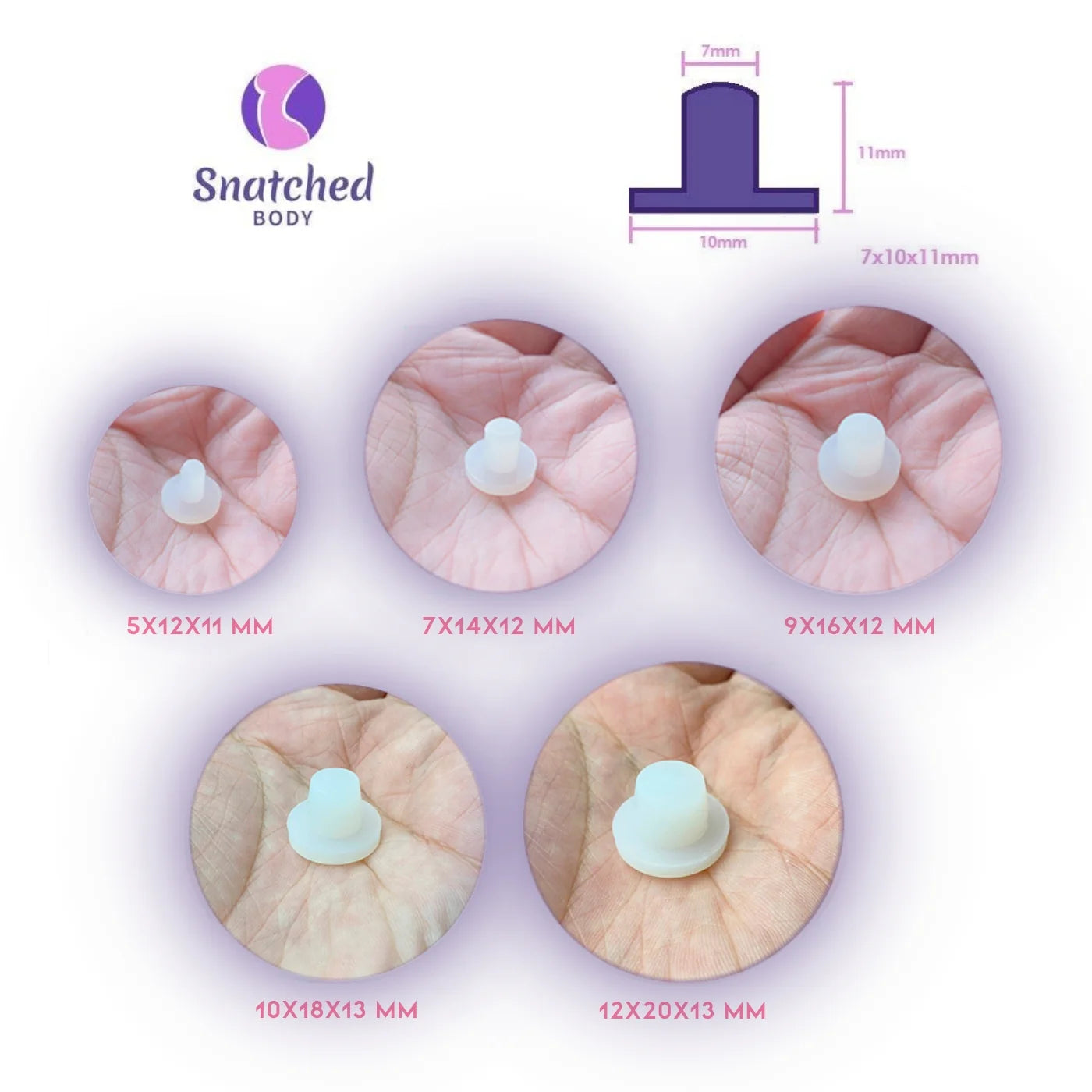 Snatched Body Accessories SNA-NAVELPLUG Snatched Body Accessories