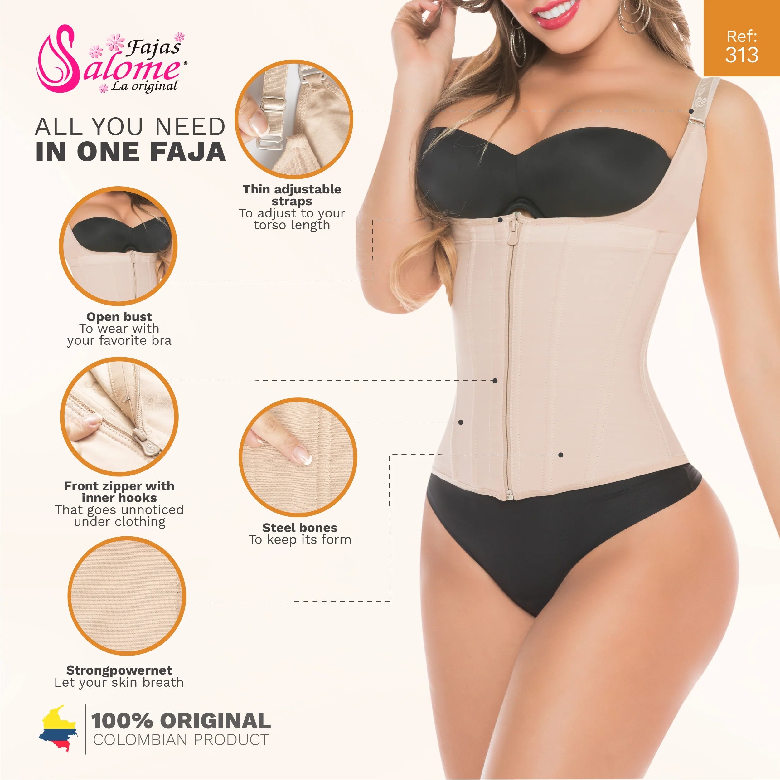 Fajas Salome FAJASSALOME-313 Fajas Salome